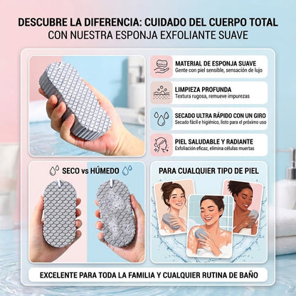 Esponja suave para el cuerpo