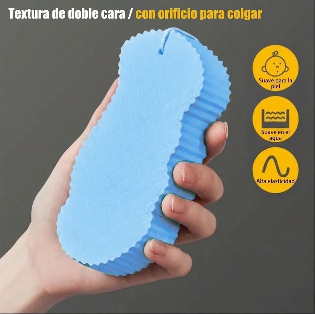 Esponja suave para el cuerpo